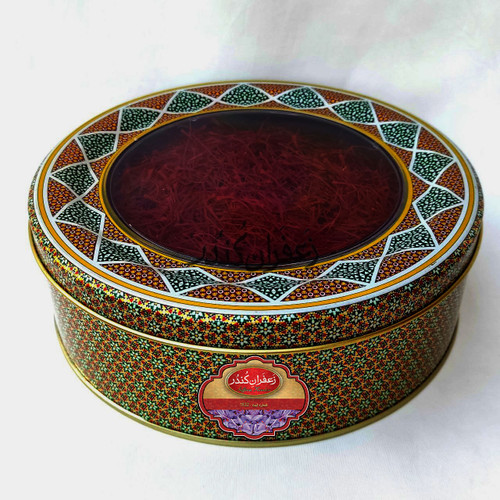 زعفران سوپر نگین اتویی در ظرف خاتم