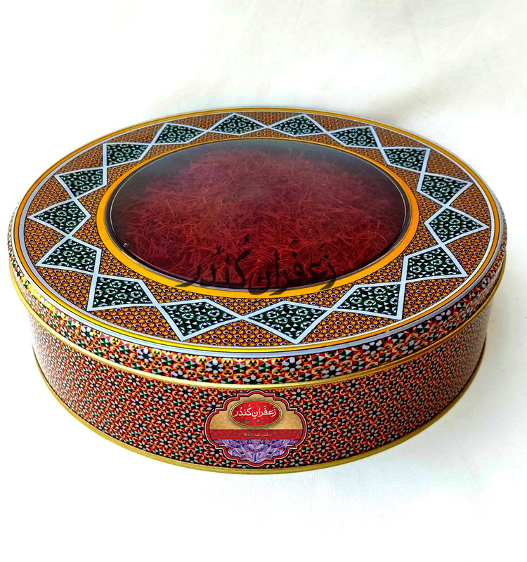 زعفران سوپر نگین اتویی در ظرف خاتم